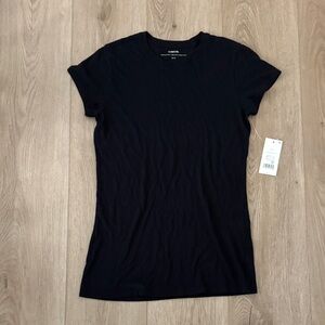 Vince Black Short Sleeve Tee